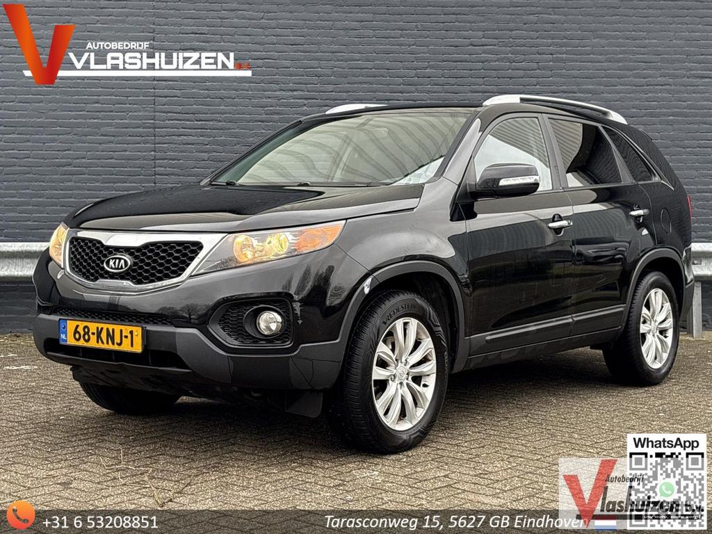 Kia Sorento 2.4 X-ecutive Automaat | Leder | Climate | Cruis, Auto's, Kia, Automaat, Parkeersensor, Zwart, Sorento