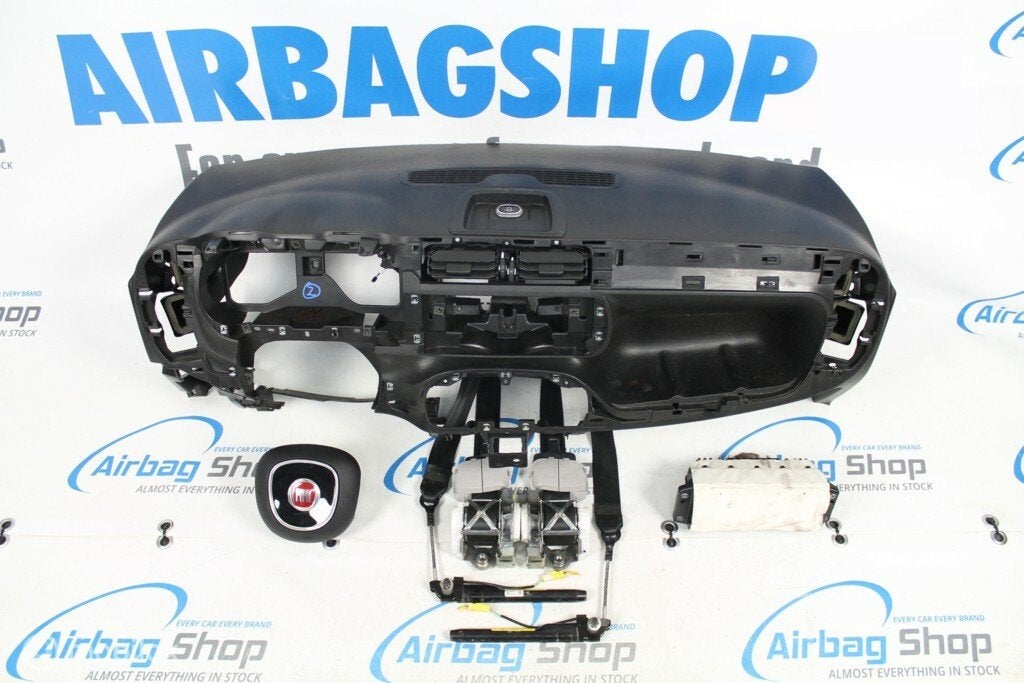 Airbag set - Dashboard met GPS Fiat Panda (2012-heden)