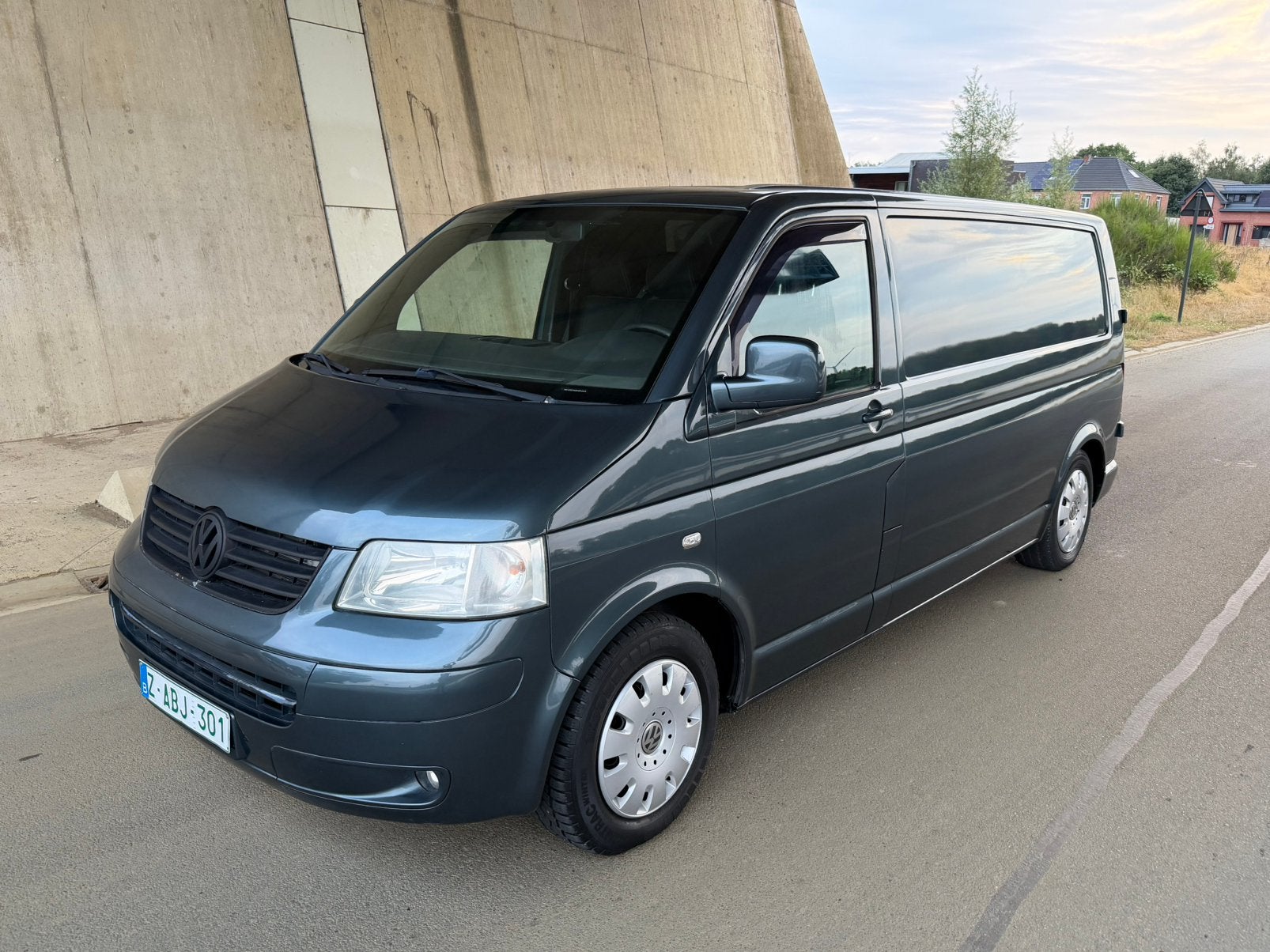 Volkswagen transporter 2.5tdi lang model L2 Airco trekhaak, Volkswagen, Bedrijf, Trekhaak, Te koop