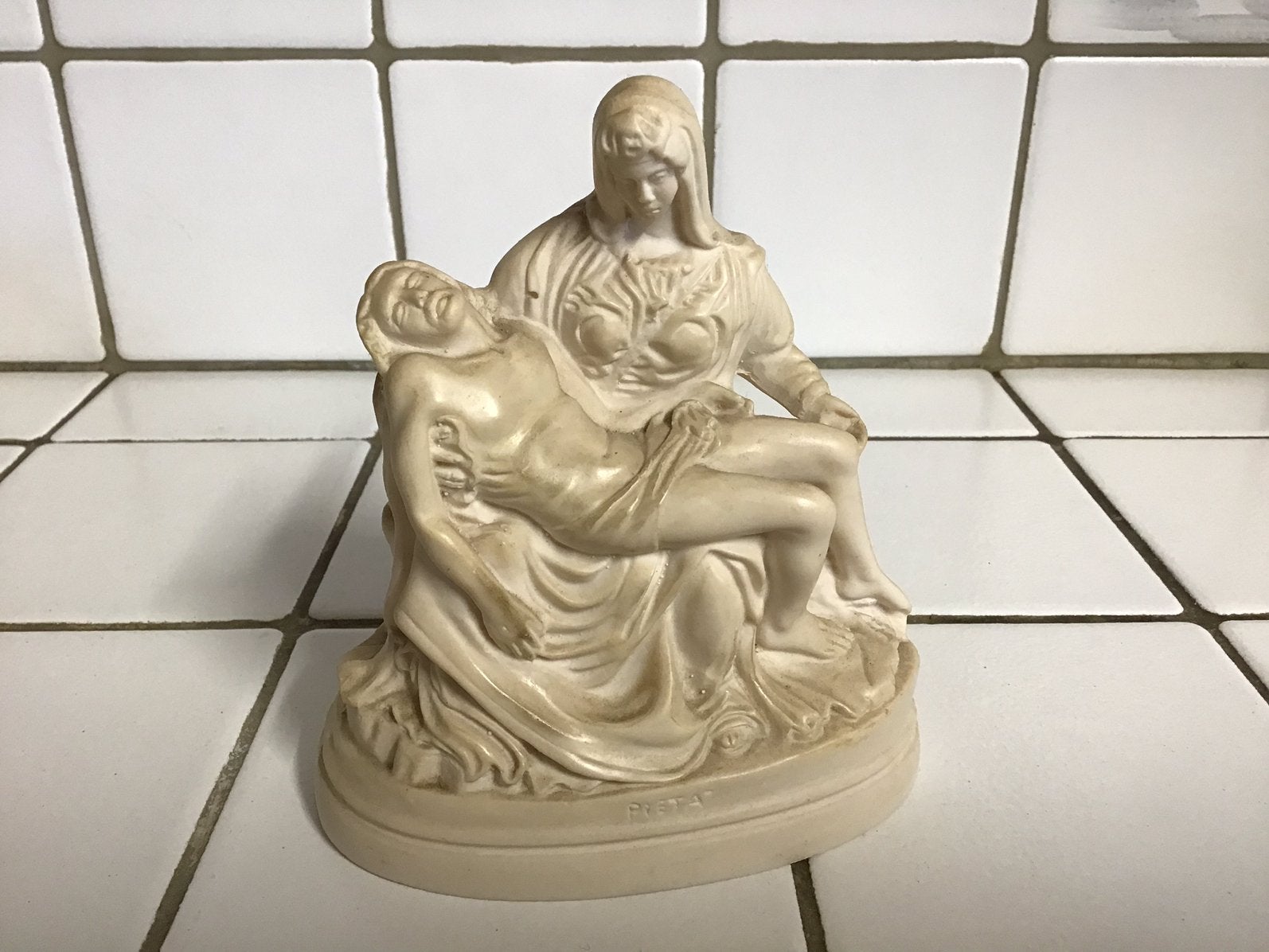 Pieta Maria Jezus R. Leoni, Verzamelen, Ophalen of Verzenden, Gebruikt