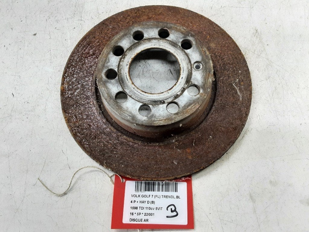 FREIN DISQUE ARRIÈRE Volkswagen Golf VII (AUA), Autos : Pièces & Accessoires, Volkswagen, Mevr. I. Hauben, Utilisé, Rue de l'Espoir 34 34
4030  GRIVEGNÉE, BE