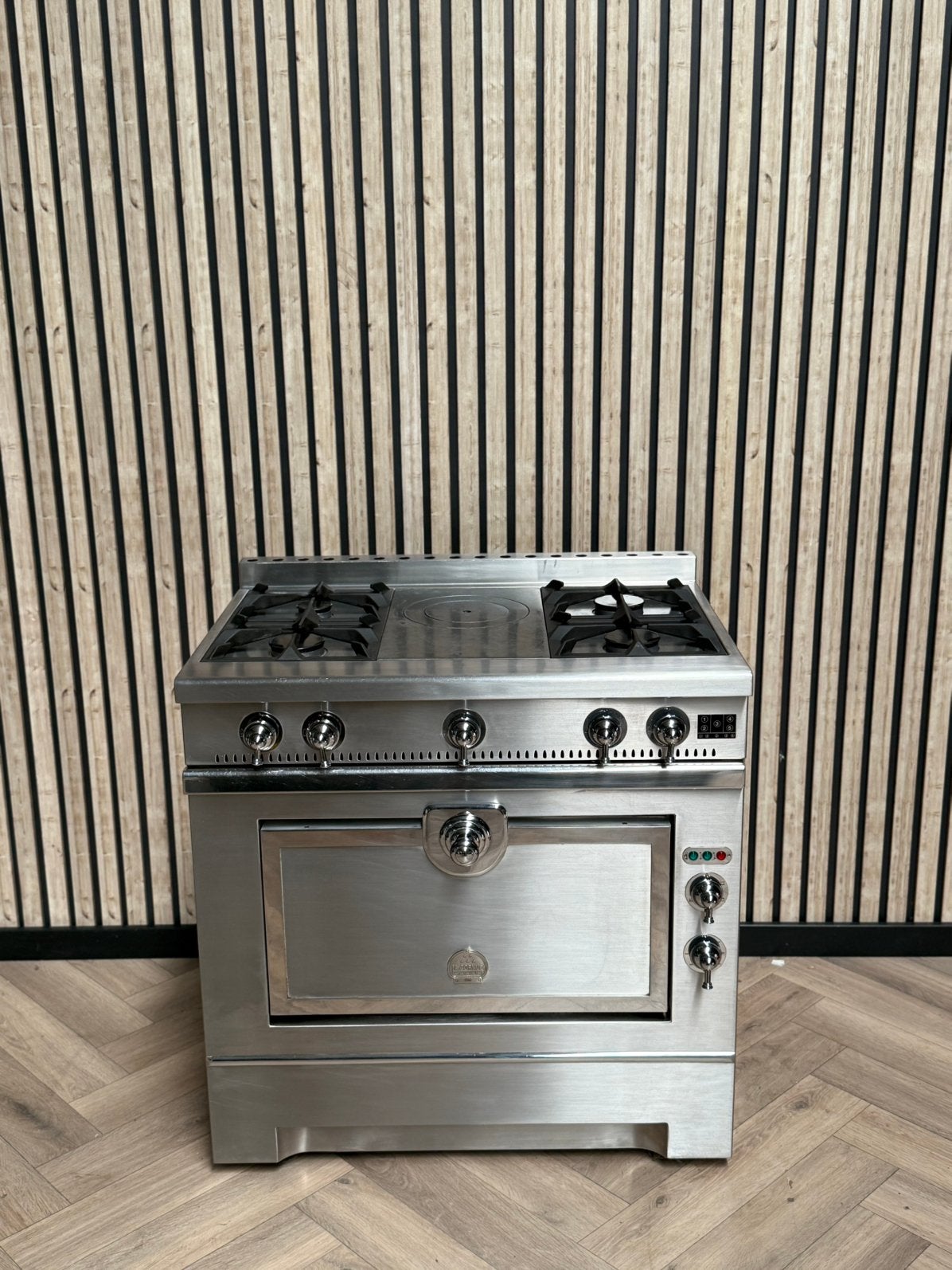 La Cornue Grand Maman 90cm Inox + Four électrique