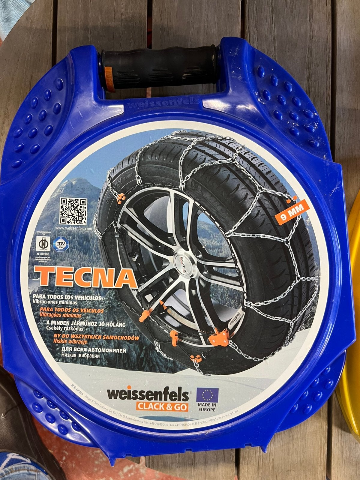 Weissenfels Tecna M30 sneeuwkettingen, Auto diversen, Ophalen, Zo goed als nieuw