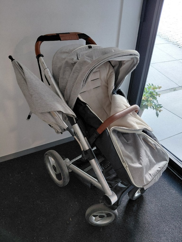 Mutsy i2 buggy complete set, Ophalen, Zo goed als nieuw, Overige merken, Verstelbare rugleuning