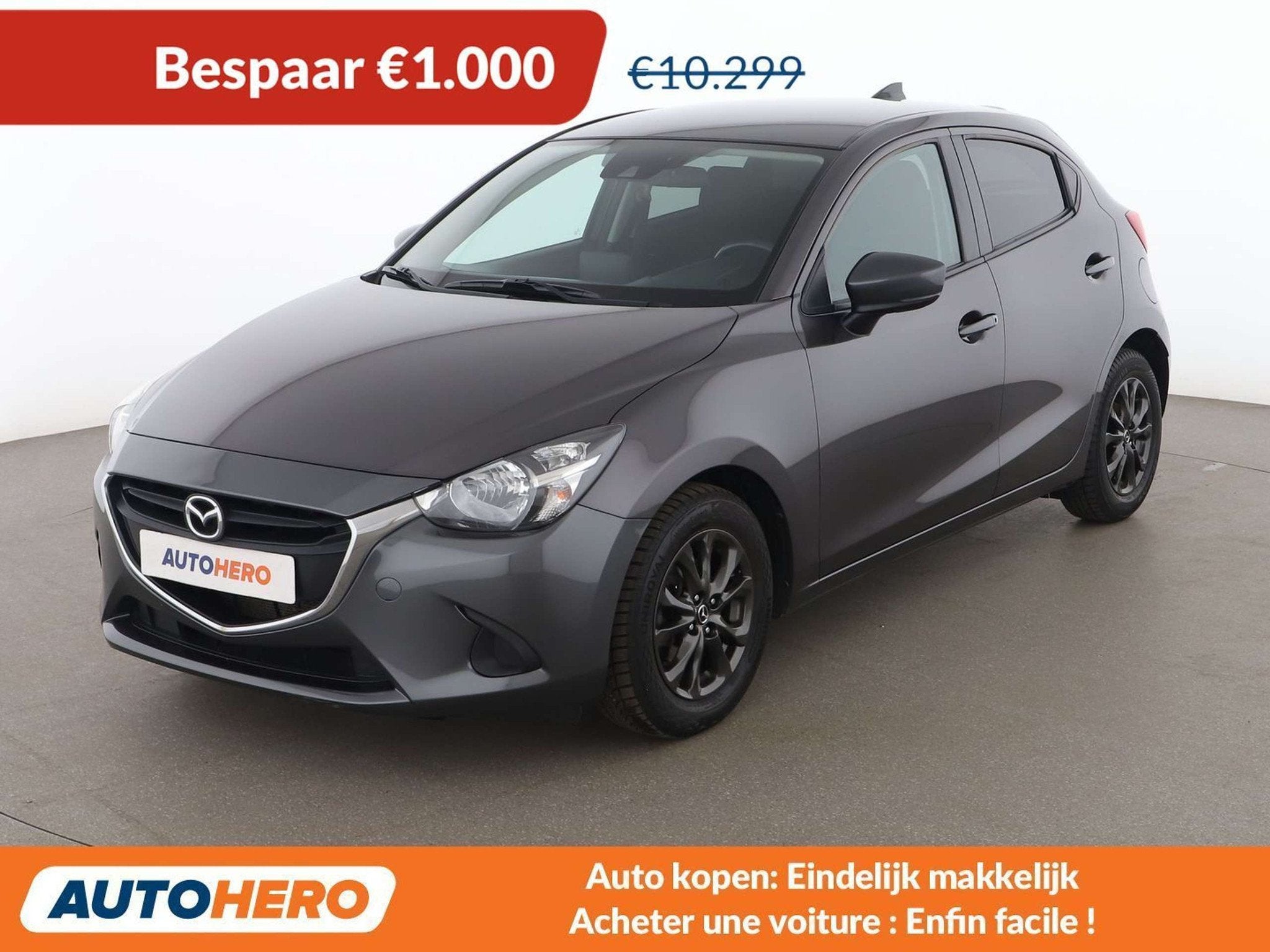 Mazda 2 1.5 Dynamique (année de construction 2018), Autos, Mazda, Argent ou Gris, Achat, 90 ch, 5 portes