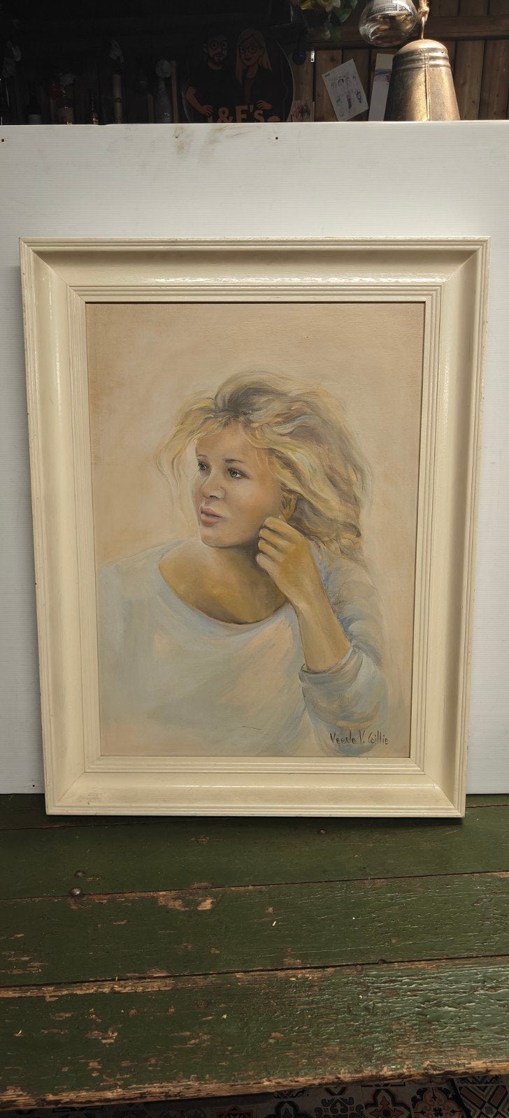 veerle V. coillie schilderijen, Ophalen, Schilderij, Gesigneerd