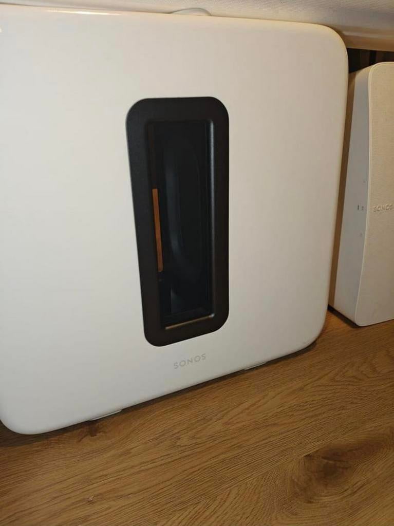 Sonos Arc + Sub Gen 3 à vendre/blanc/bon état, Enlèvement ou Envoi