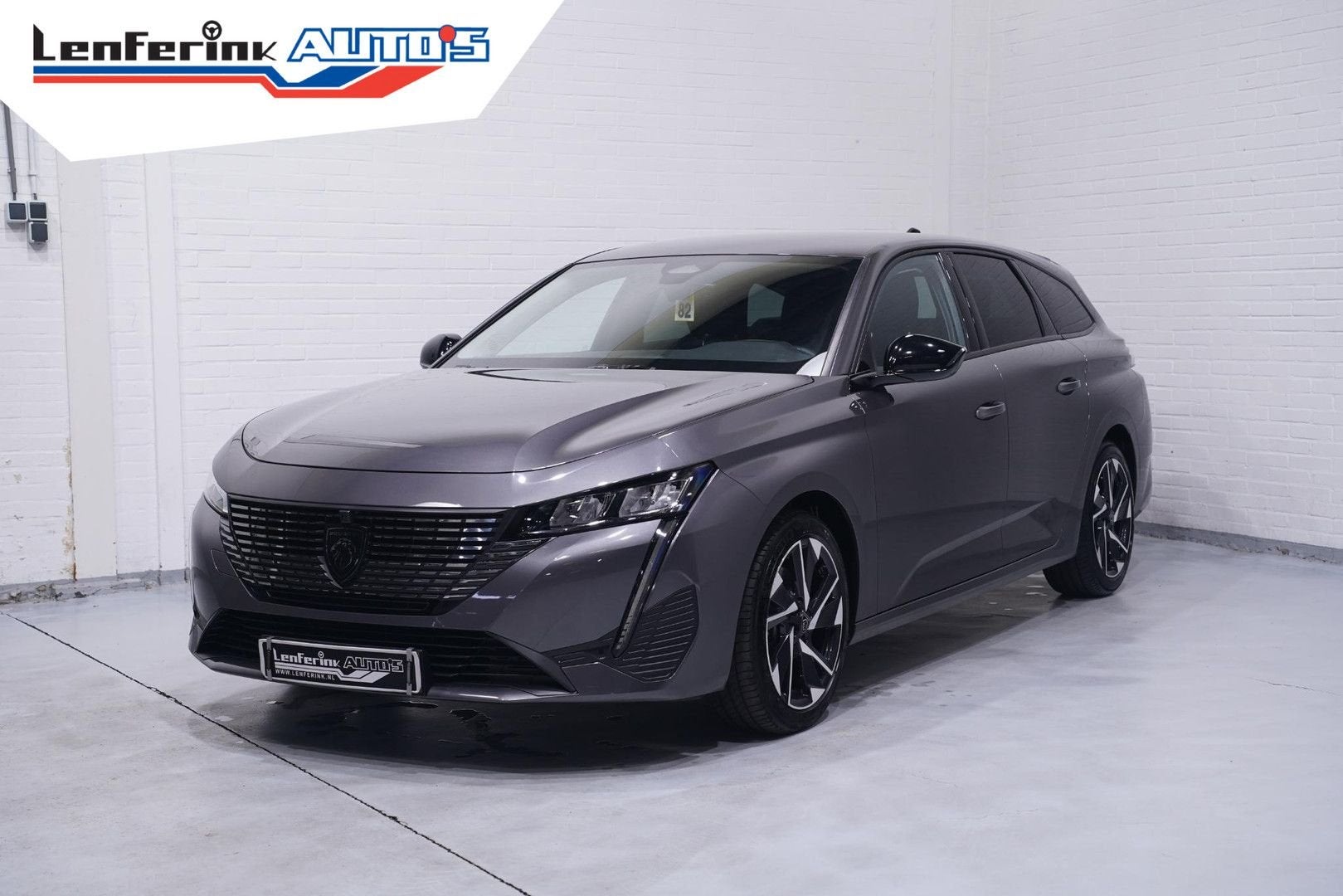 Peugeot 308 SW 1.2 PureTech 130 pk Allure Pack Navi, 360 Cam, Détection des panneaux routiers, Argent ou Gris, Achat, Entreprise
