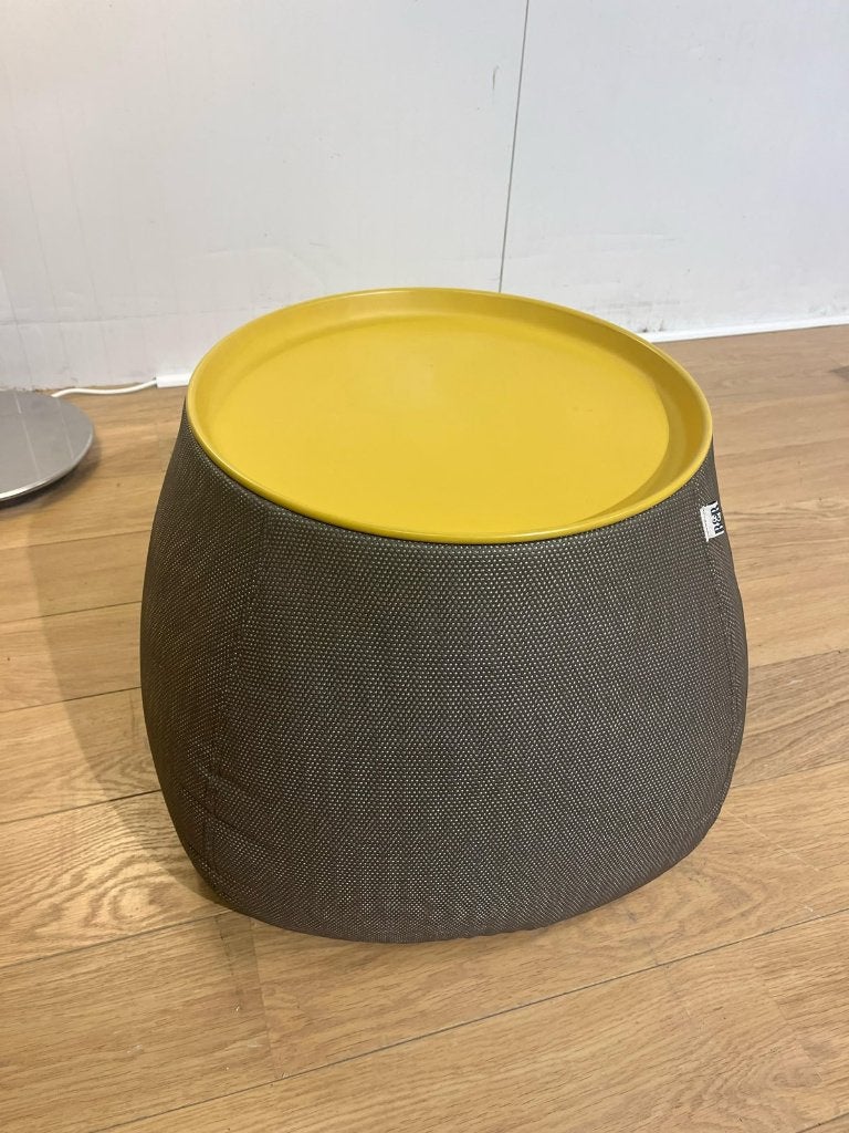 ÉTAT NEUF B&B Italia Fat-Fat table d’appoint avec rangement, 55 à 75 cm, Enlèvement ou Envoi, Rond, Design Bijzettafels B&B Italia