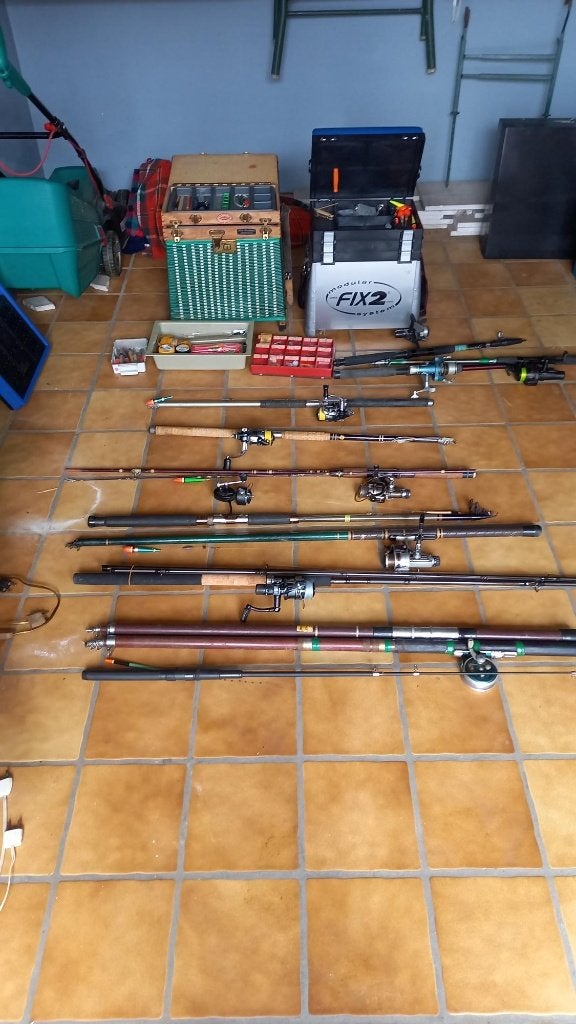 Accessoires de pêche, Enlèvement, Utilisé, Autres types