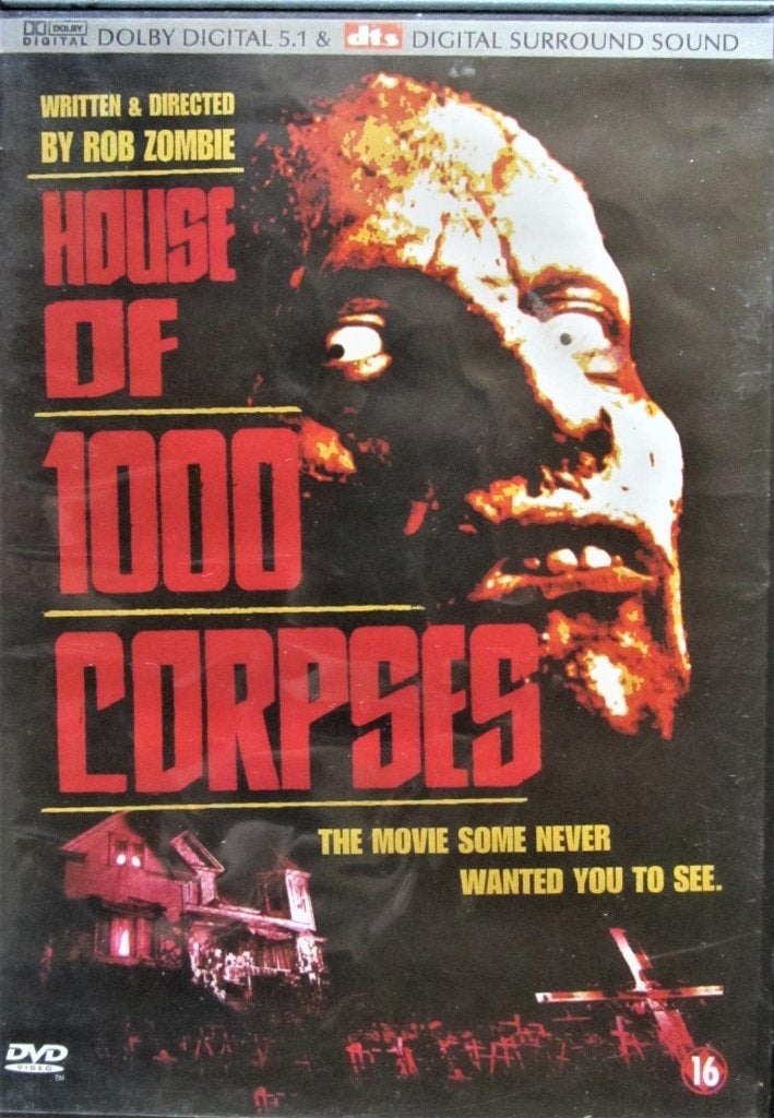 DVD HORROR- HOUSE OF 1000 CORPSES, CD & DVD, DVD | Horreur, Comme neuf, Vampires ou Zombies, Tous les âges, Anglais, Néerlandais