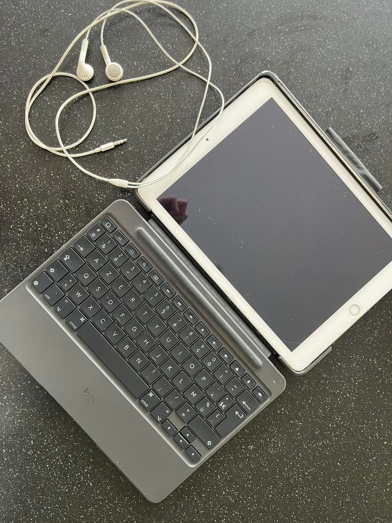 Apple iPad wifi 128gb silver, Computers en Software, Ophalen, Zo goed als nieuw, Apple iPad