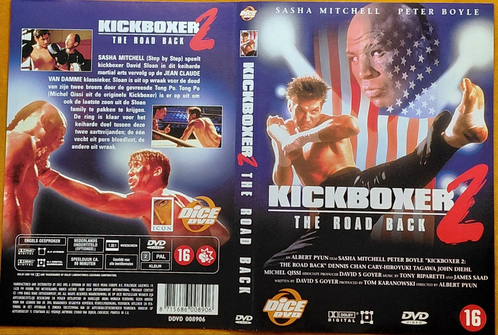 Kickboxer 2: The Road Back (DVD), Enlèvement ou Envoi, Arts martiaux, Néerlandais, Néerlandais