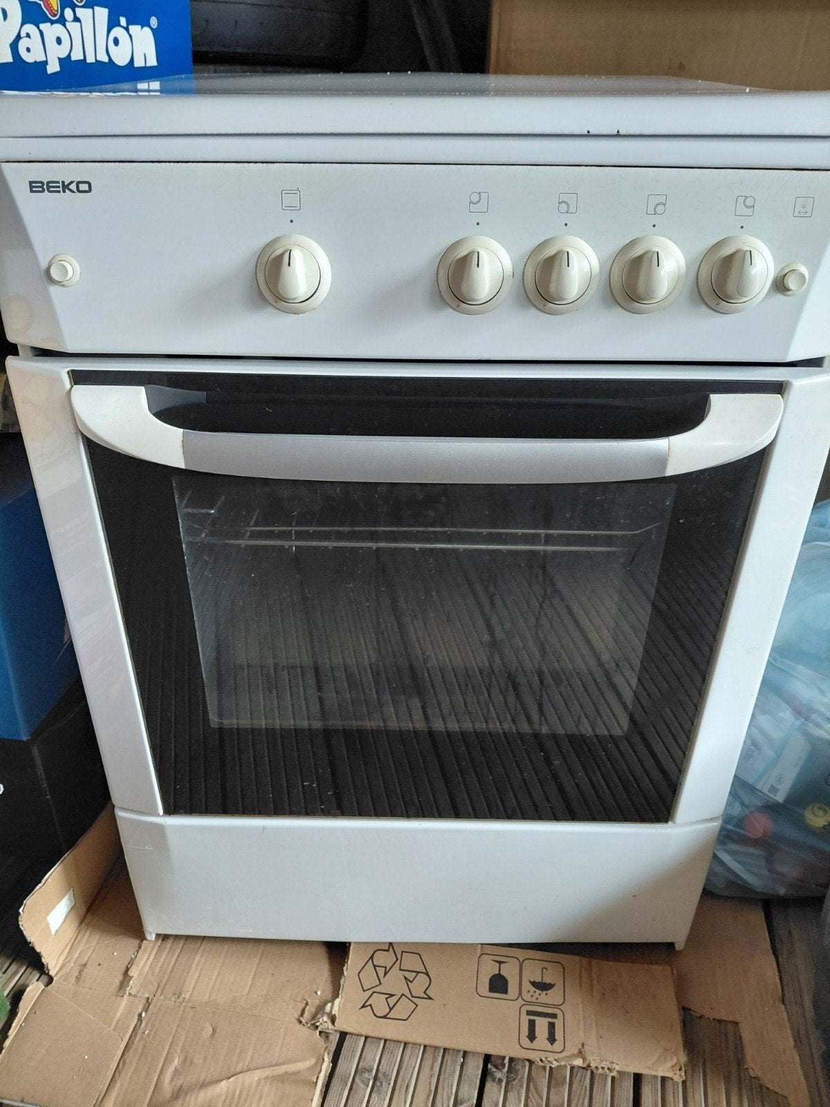 Gasfornuis Beko, Elektronische apparatuur, Fornuizen, Ophalen, Gas