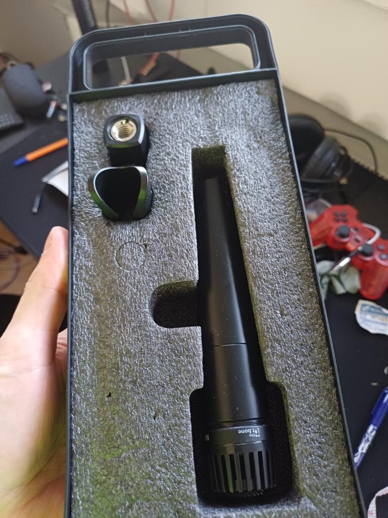 MB75 tone microfoon, Ophalen