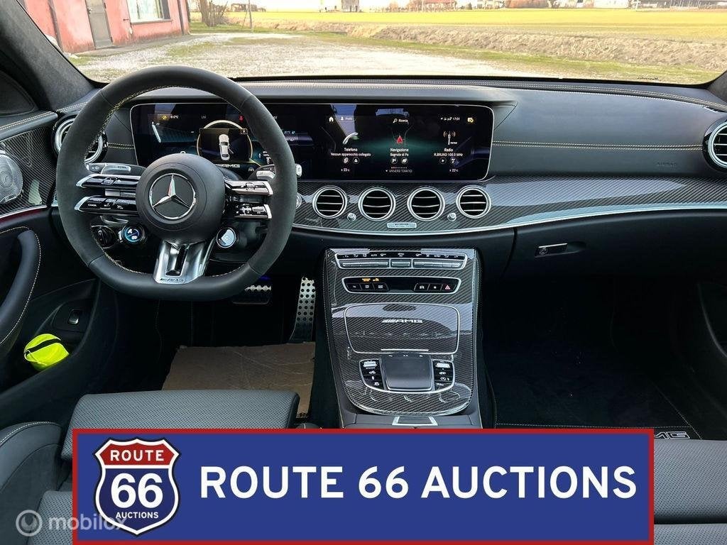 Mercedes-Benz E 63 S AMG Final Edition | 2022 | Route 66 Auc, Auto's, Gebruikt, Zwart, Bedrijf, Handgeschakeld