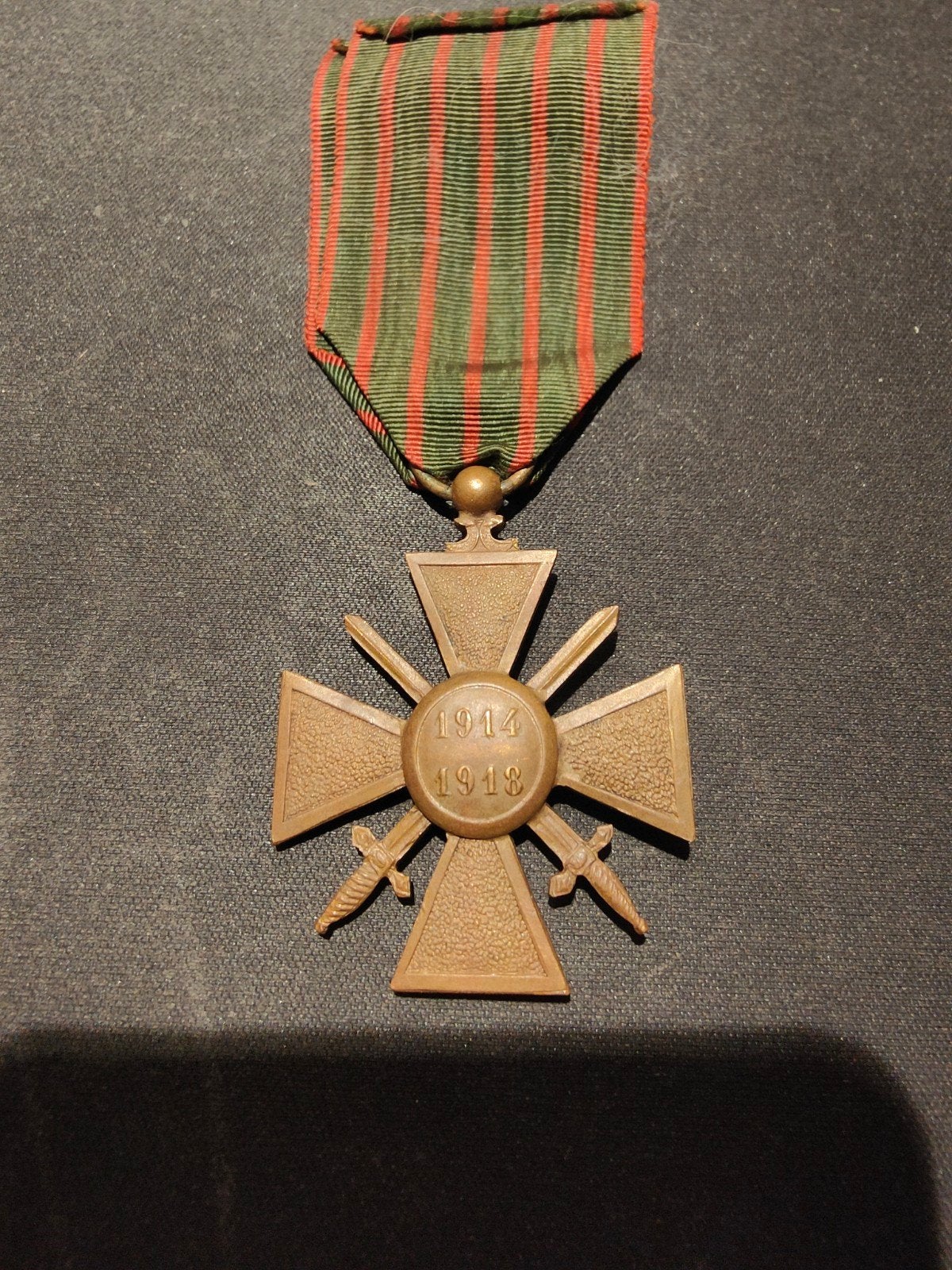 médaille croix de guerre 14 18, Collections, Enlèvement ou Envoi