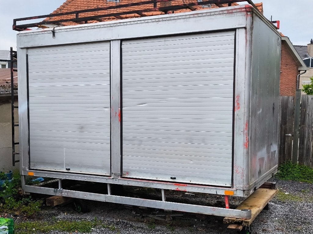 Aluminium Container / Laadbak. Roestvrij, Ophalen, Brandweer, Info@bnyautocenter.be