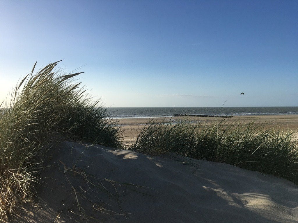 Westende : appartement au dique + vue sur mer + garage aôut