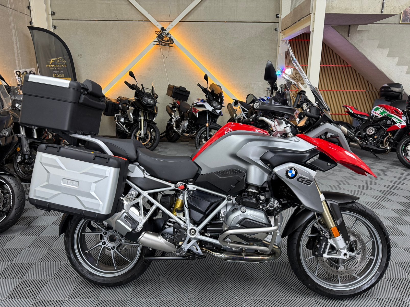 BMW GS 1200 * 16.000 km * 2016 * GARANTIE, Permis Moto A, Tourisme, Occasion, 2 cylindres