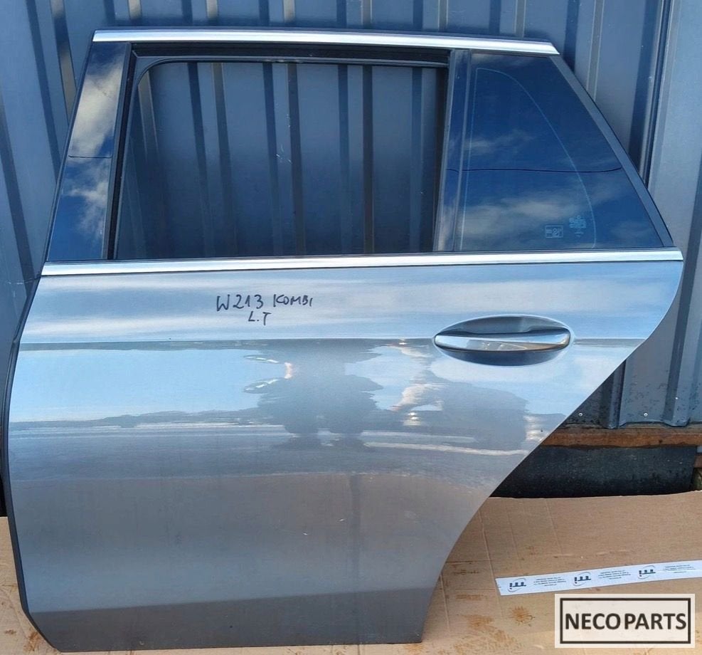 MERCEDES W213 KOMBI PORTIER DEUR LINKS ACHTER ALLES LEVERBAA, Arrière, Haillon arrière, Utilisé, -