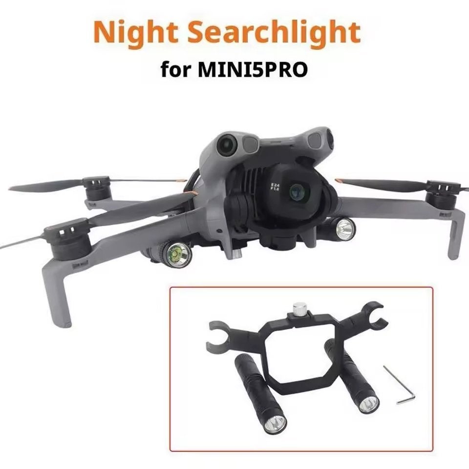 DJI Mini 5 Pro Search Light, Enlèvement ou Envoi, Moins de 250 g, Qualité supérieure, Éclairage