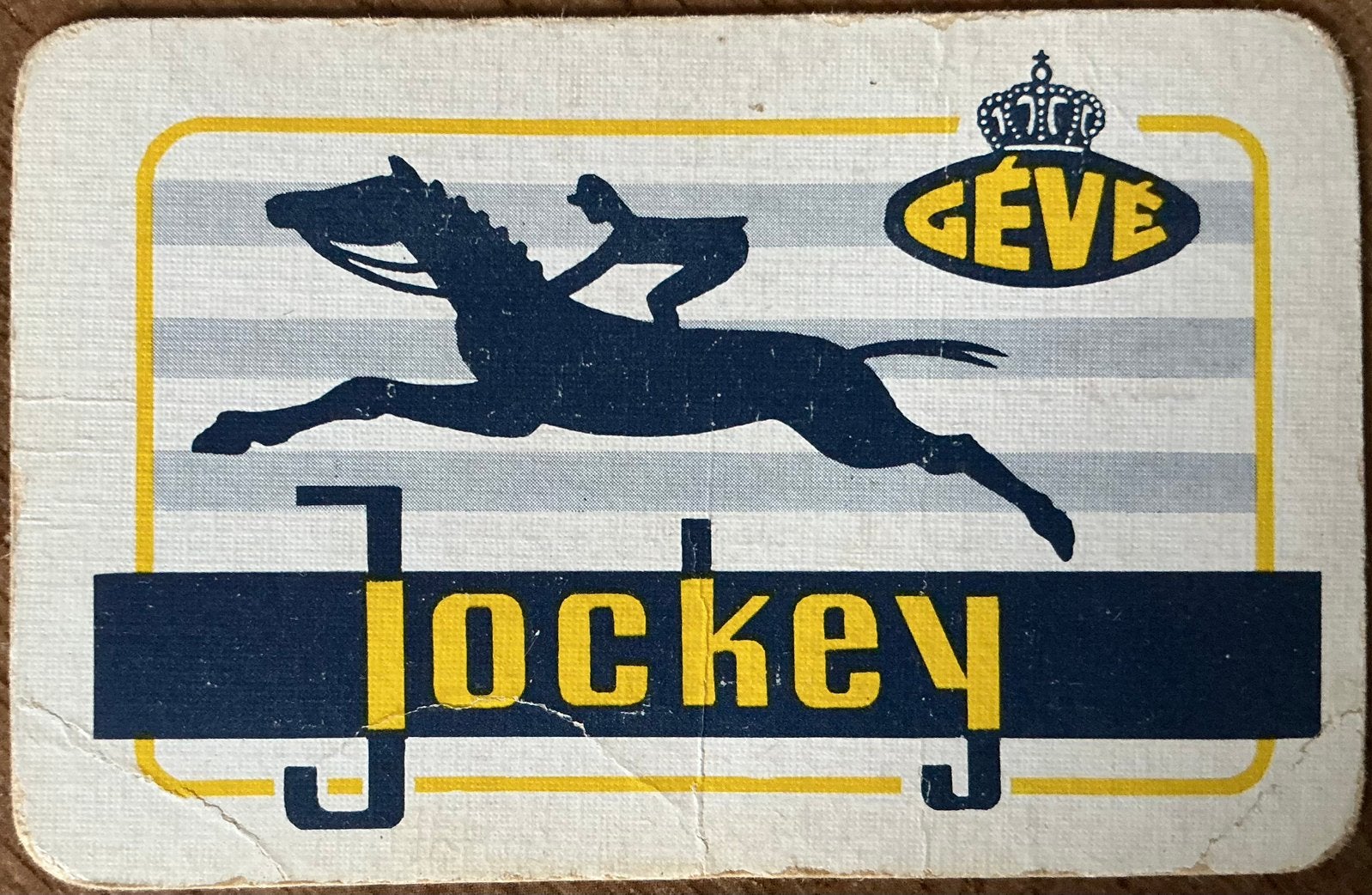 CARTE À JOUER JOCKEY, Collections, Enlèvement ou Envoi, Utilisé, Carte(s) à jouer