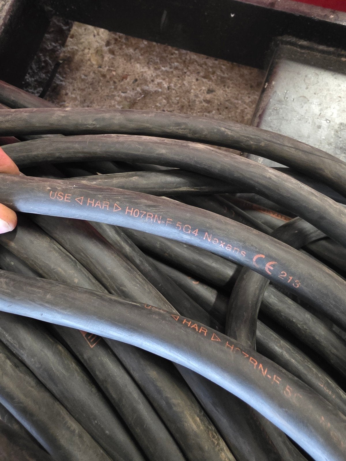 Soepel kabel titanex 5g4, Bricolage & Construction, Enlèvement