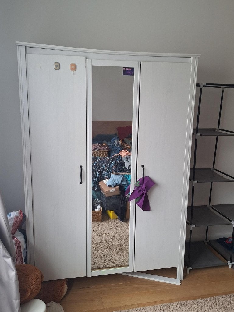 Armoire Blanche Ikea, Enlèvement, Utilisé, Bois blanc, classique