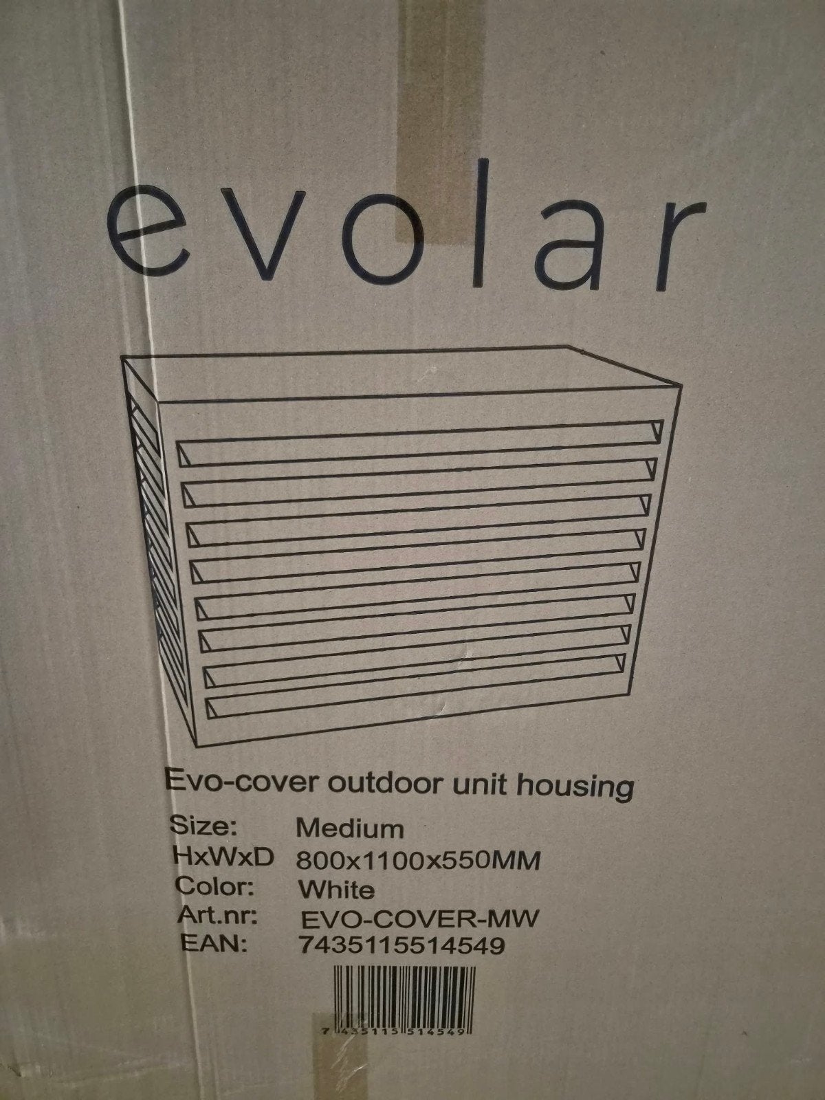 EVOLAR cover, Doe-het-zelf en Bouw, Ophalen, Nieuw