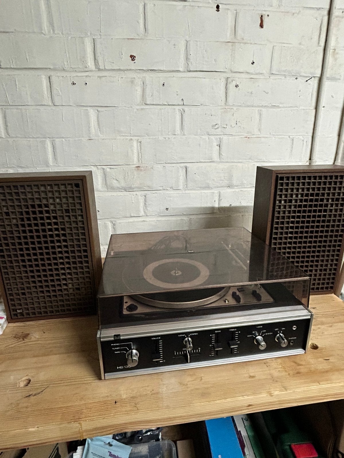 Vintage set Dual 1224 + HS135 + CL200, Audio, Tv en Foto, Platenspelers, Ophalen, Zo goed als nieuw, Dual