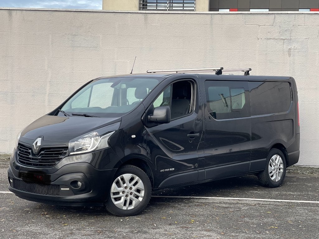 Renault Trafic Bi-Turbo 145ch DOUBLE CABINE 5 pl., Autos, Entreprise, 2000 kg, 152 g/km, 107 kW