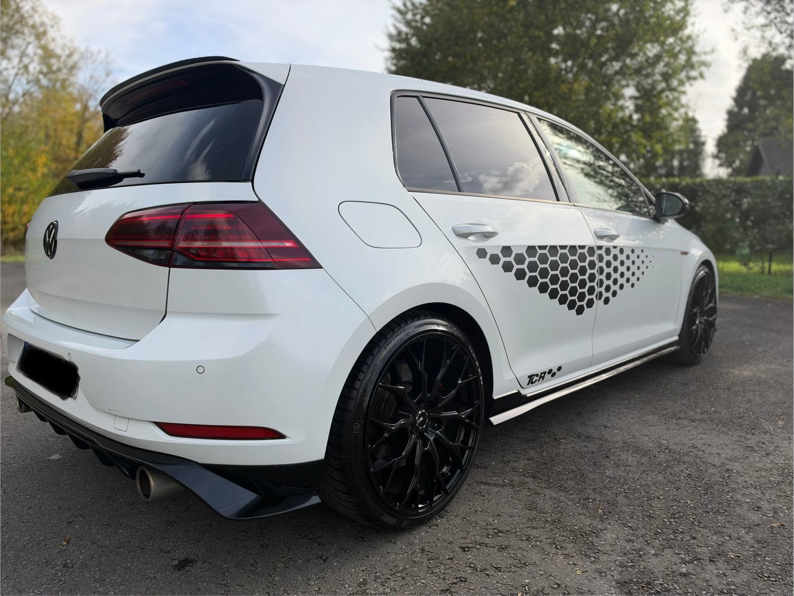 Golf 7.5 GTI TCR, Auto's, 4 cilinders, Wit, 5 zetels, 5 deurs