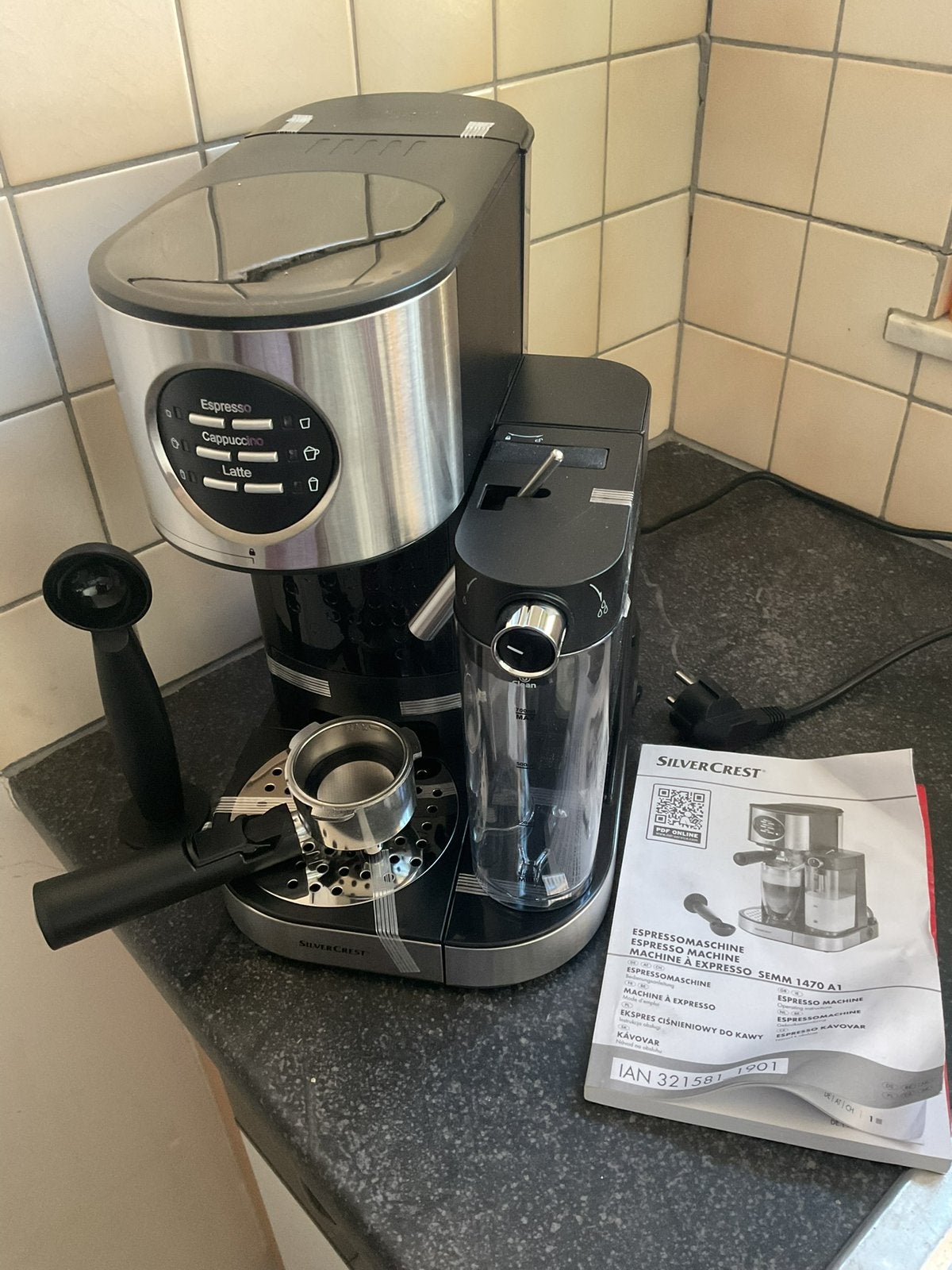 Nieuw Expresso koffiemachine “Silvercrest”, Elektronische apparatuur, Ophalen, Nieuw