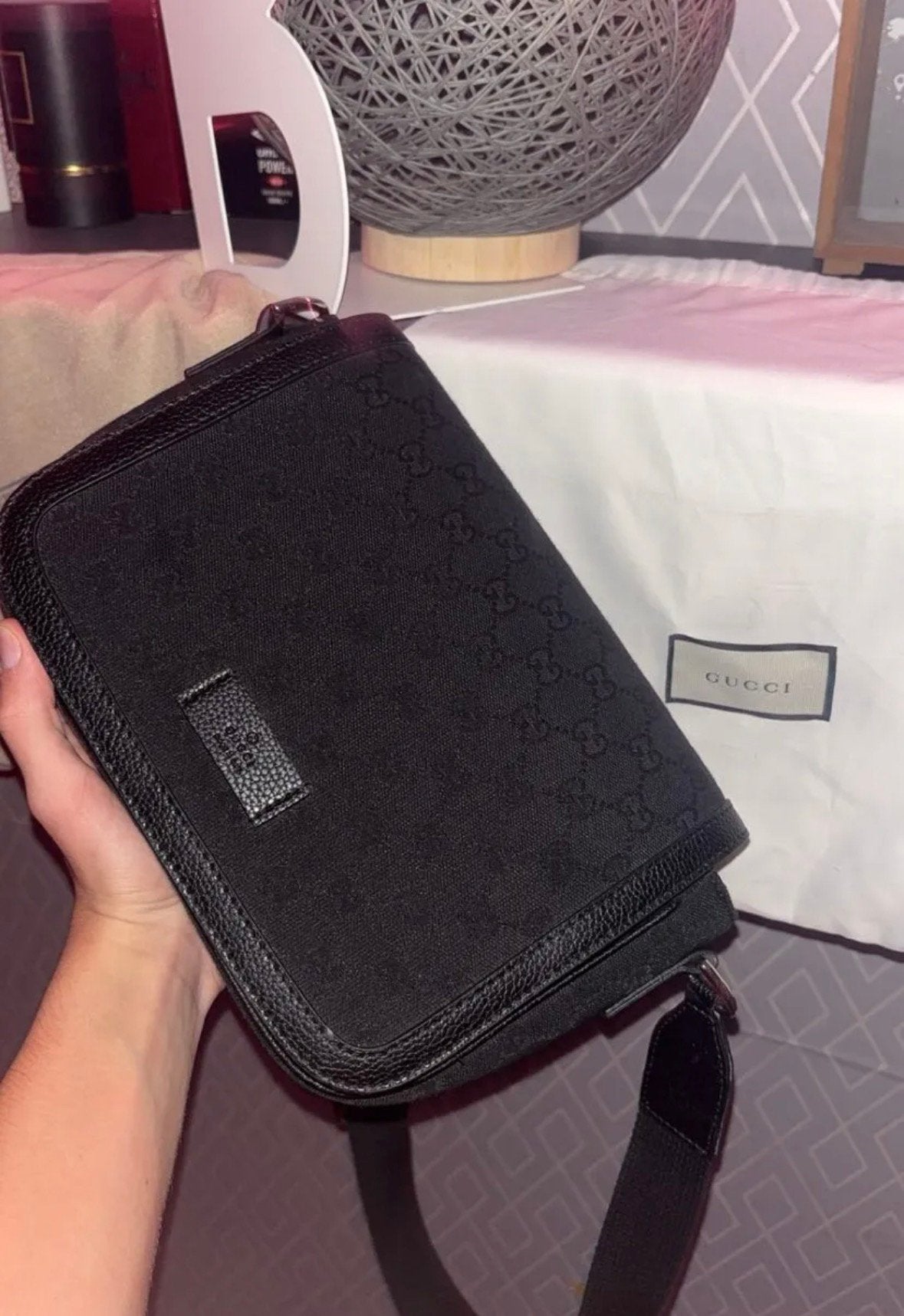 gucci sacoche, Ophalen of Verzenden, Zo goed als nieuw
