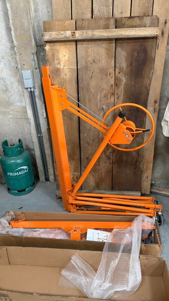 Gyproc lift, Ophalen, Zo goed als nieuw