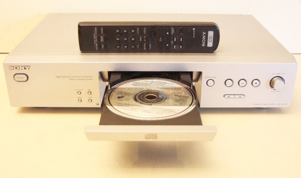 Sony CDP-XE370 CD-Speler Met Afstandsbd / Shuffle Functie, Enlèvement ou Envoi, Comme neuf, Sony
