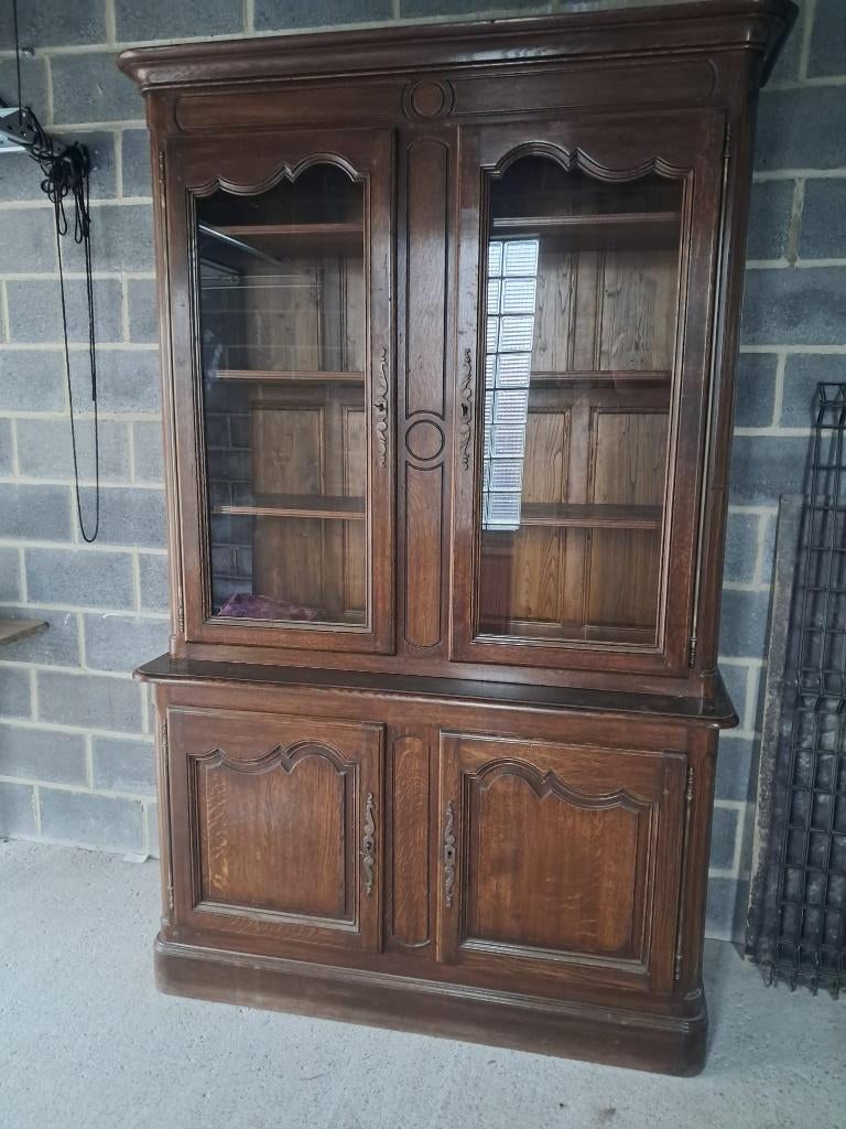 Meuble buffet en chêne, Maison & Meubles, Armoires | Buffets, Avec porte(s), 100 à 150 cm, Enlèvement, Utilisé