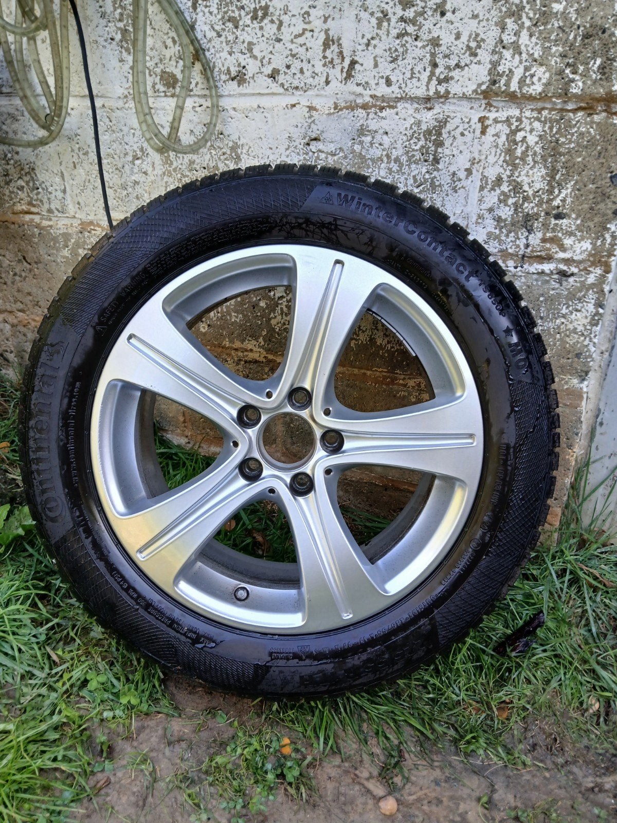 Jantes 17" Mercedes classe E (W213), Enlèvement, Pneus hiver, Pneu(s)