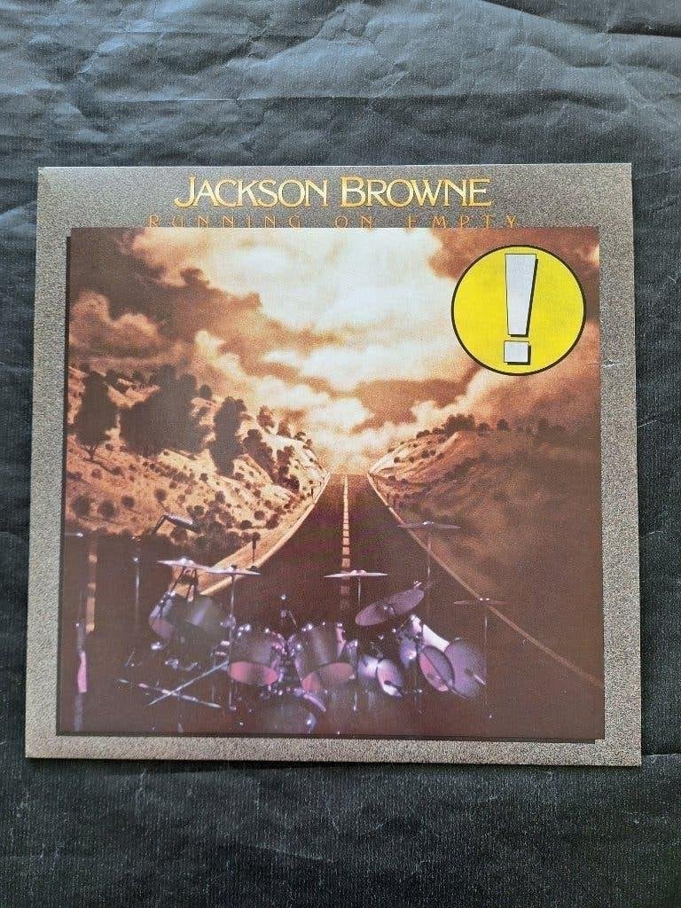 JACKSON BROWNE "Running on Empty" LP (1977) Topstaat!, LP, Ophalen of Verzenden, Zo goed als nieuw, Classic Rock