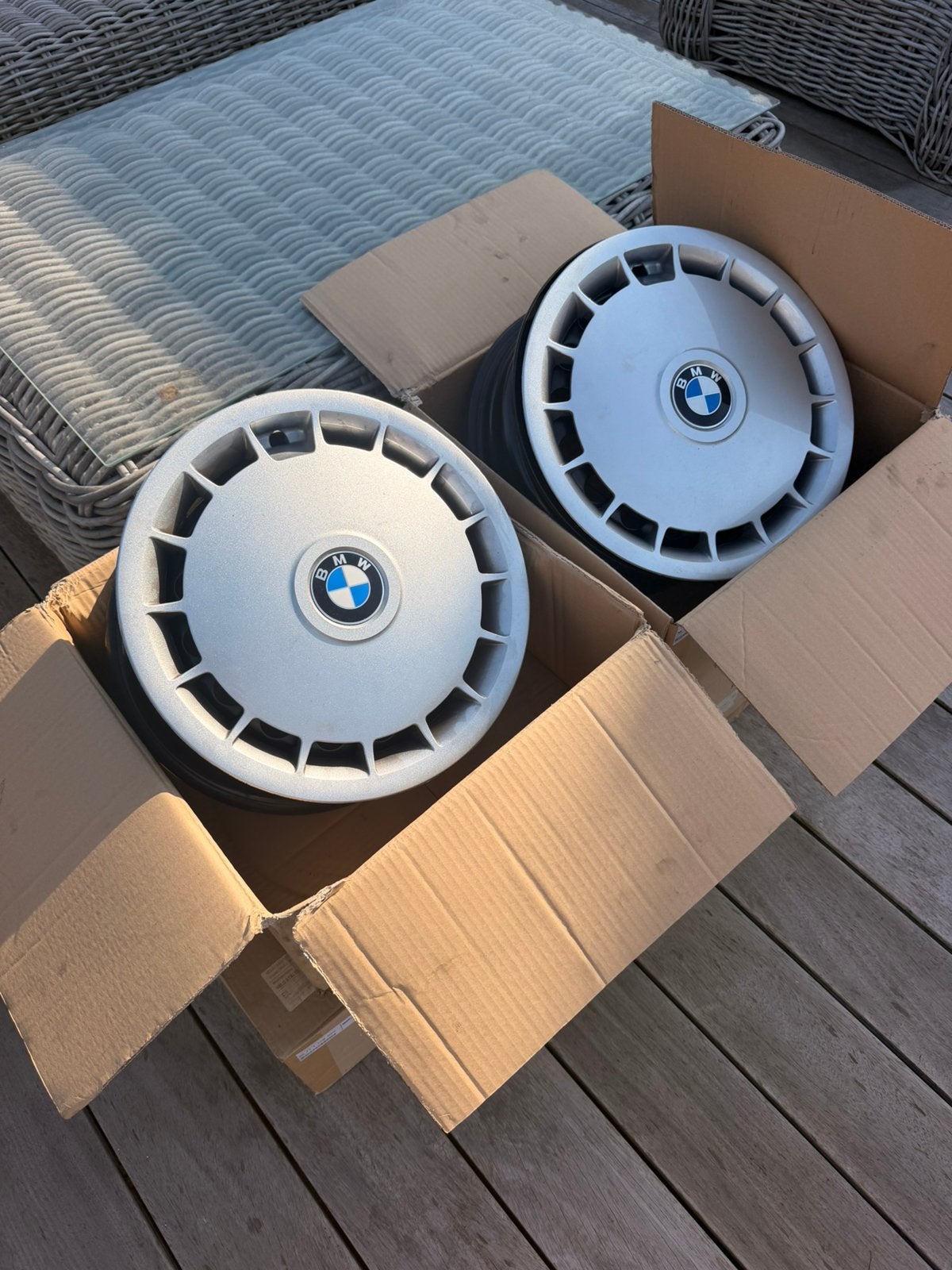BMW E30 wieldoppen met velg NIEUW! 4 stuks, Ophalen, Nieuw