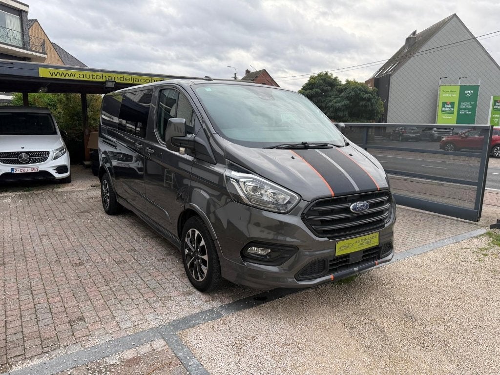 FORD TRANSIT CUSTOM * SPORT * L2 * DUB CAB * 170 CV * 5 PLA, Achat, 6 portes, Euro 6, Boîte manuelle