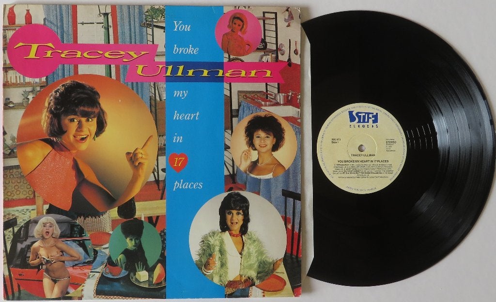 Tracy Ullman - You broke my heart in 17 places. Lp, LP, Gebruikt, Ophalen of Verzenden, Synthpop