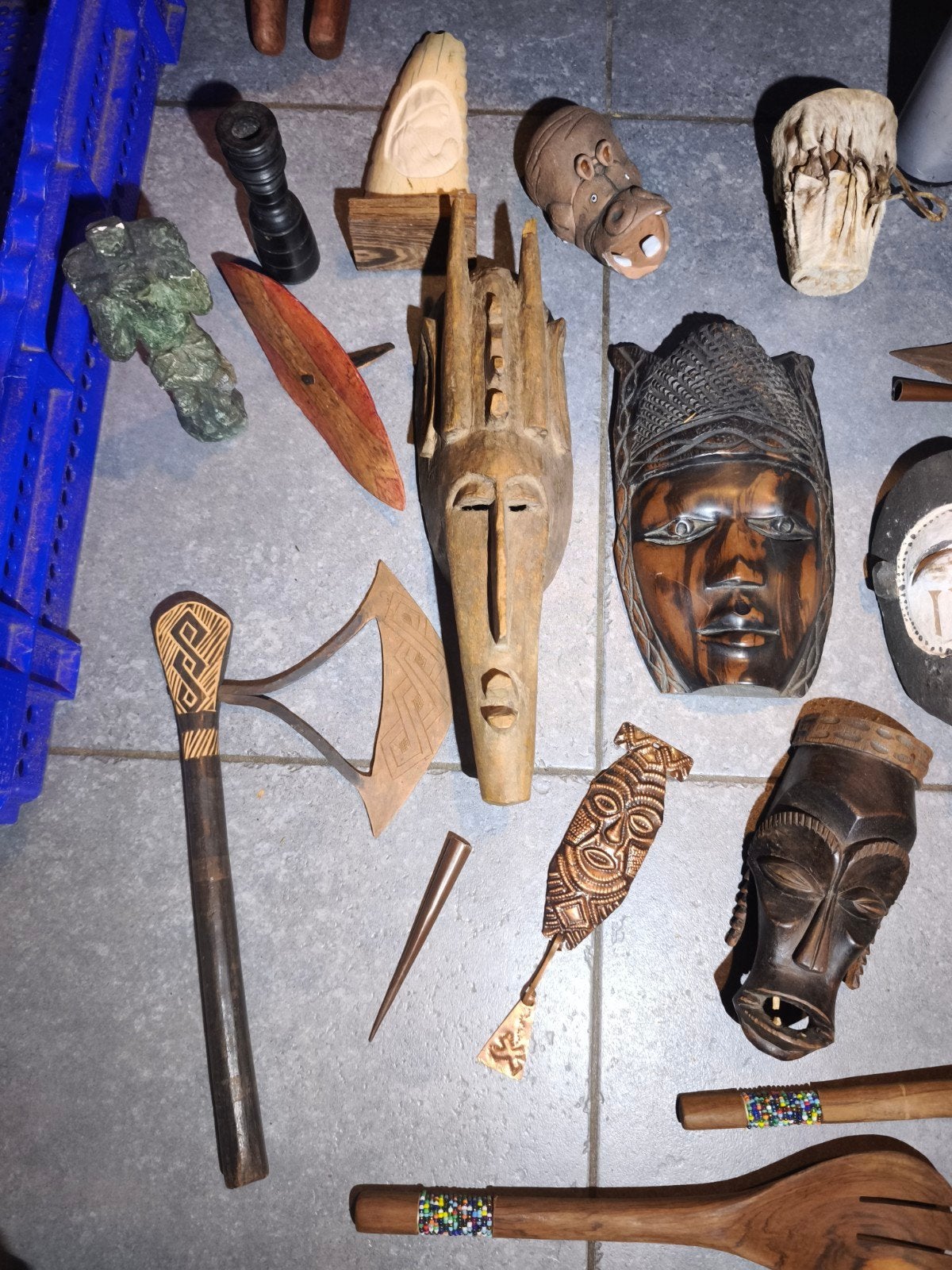 Afrikaans Lotje 2, Antiek en Kunst, Ophalen of Verzenden