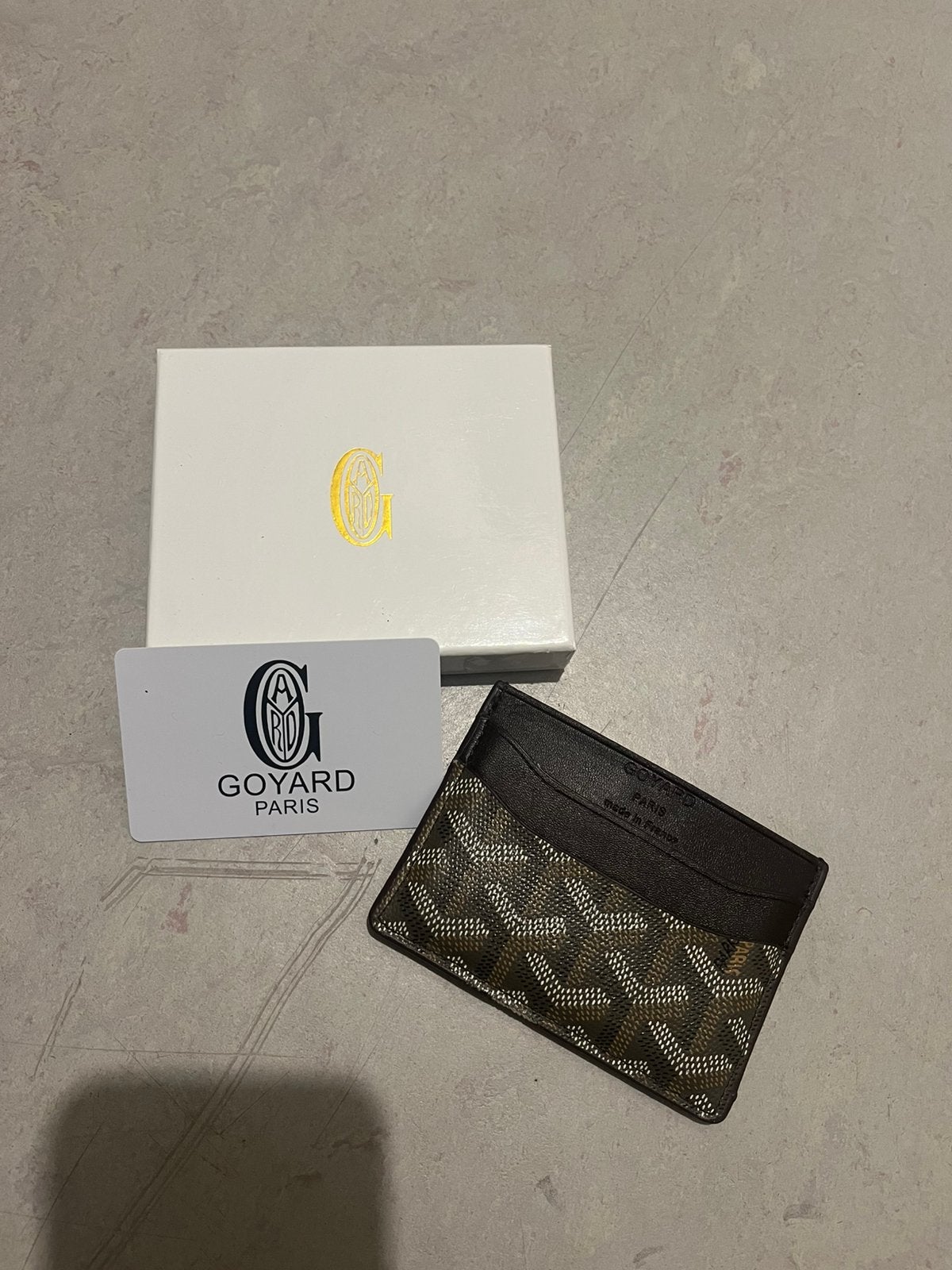 Portefeuille Goyard, Enlèvement ou Envoi, Comme neuf