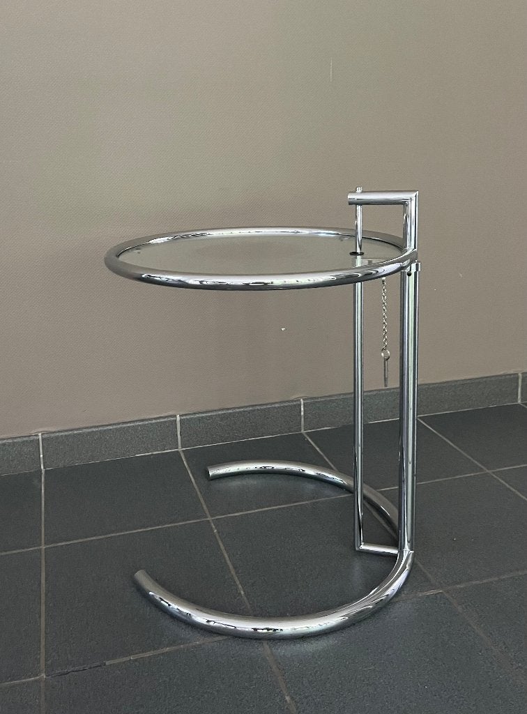 Bijzettafel Eileen Gray, Huis en Inrichting, Minder dan 55 cm, Design-Modern, Rond, Ophalen
