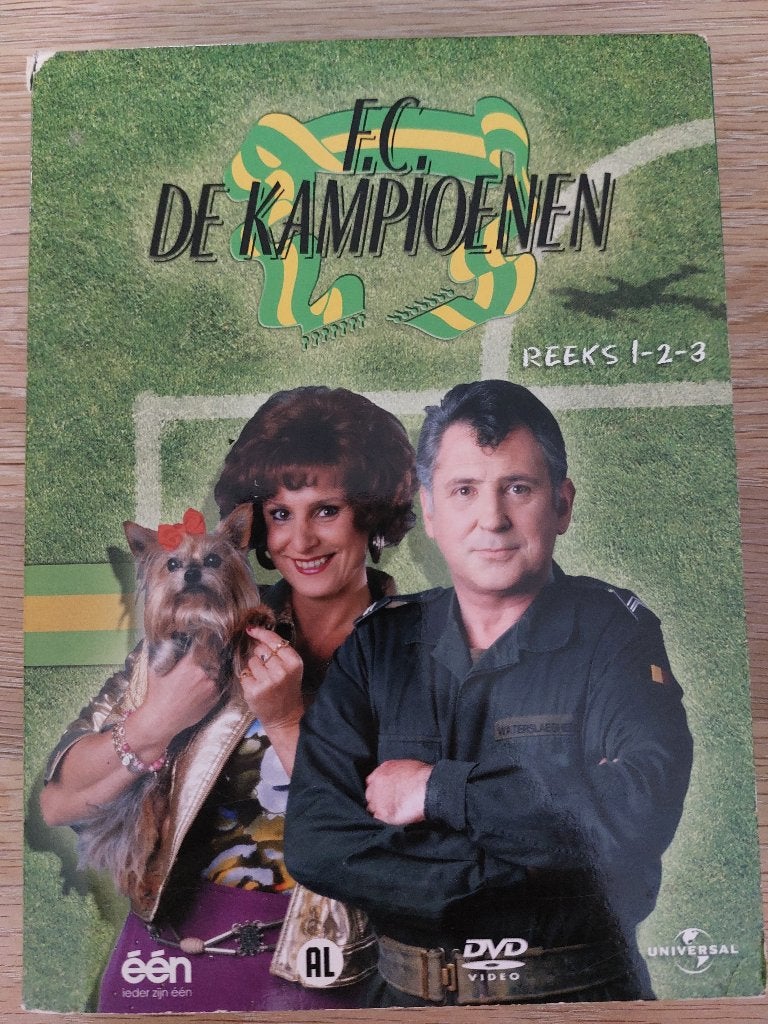 FC de kampioenen dvd reeks 1-2-3, Cd's en Dvd's, Zo goed als nieuw, Komedie, Overige seizoenen, Ophalen of Verzenden