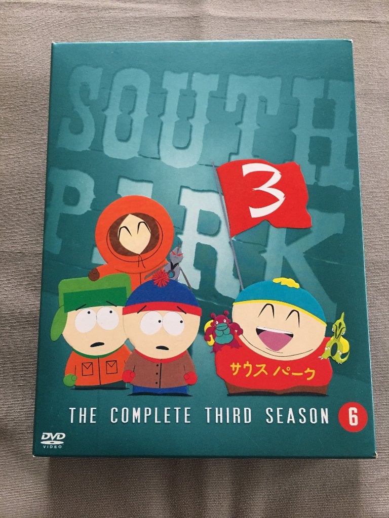 South Park het complete 3 seizoen, Cd's en Dvd's, Ophalen, Zo goed als nieuw, Nederlands, Nederlands