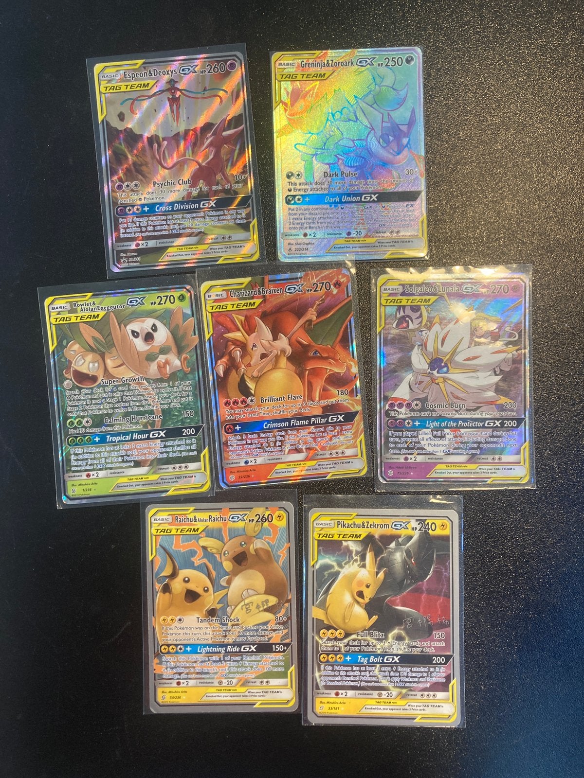 Pokemon Tag Team kaarten, Ophalen of Verzenden, Zo goed als nieuw, Meerdere kaarten