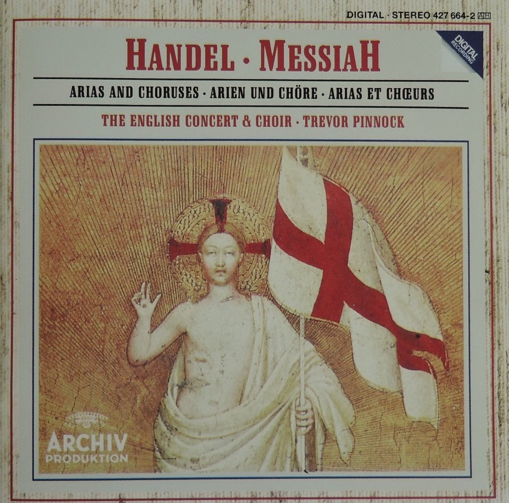 Messiah / Händel - The English Concert / Pinnock - ARCHIV, CD & DVD, CD | Classique, Baroque, Enlèvement ou Envoi, Chant, Comme neuf